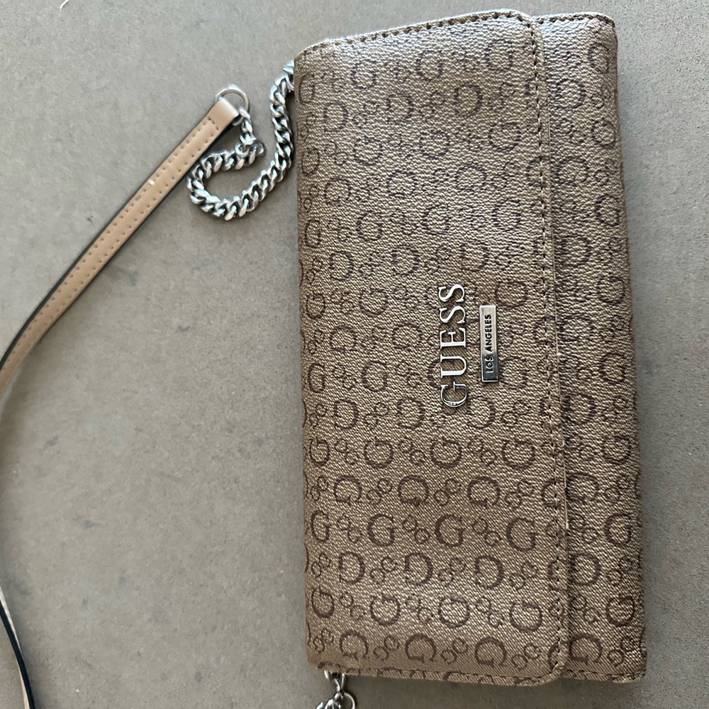 GUESS Brown Crossbody Bag